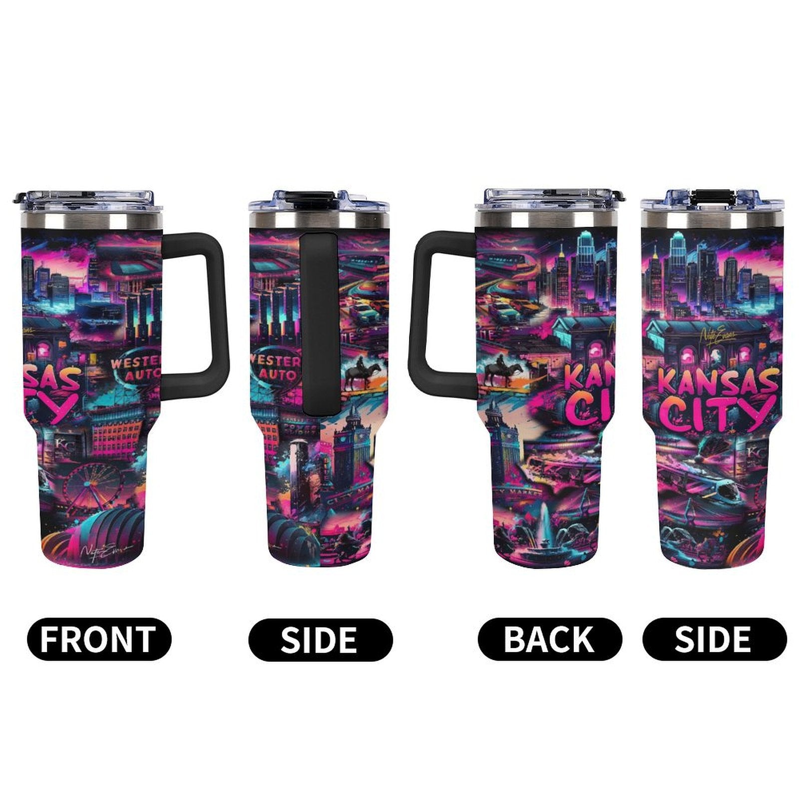 KANSAS CITY Tumbler "The Speed of Light"