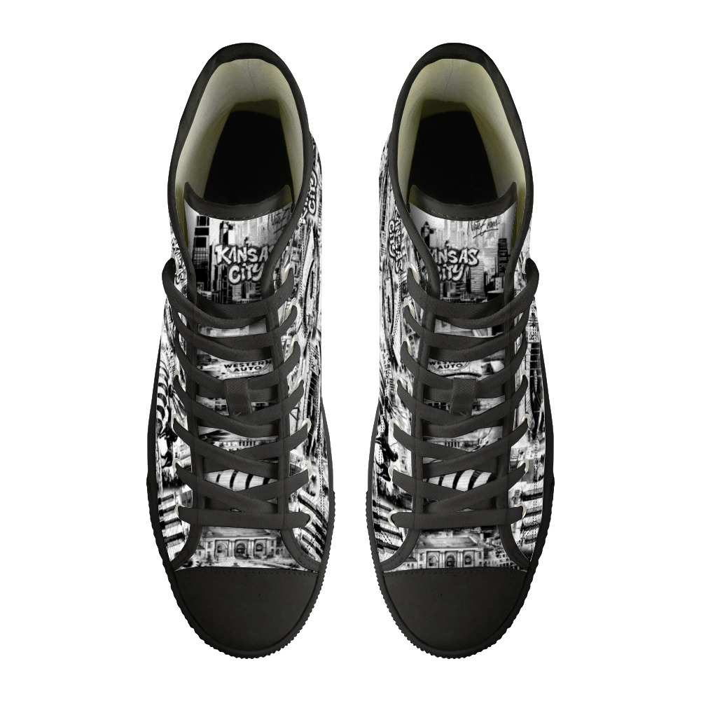 KANSAS CITY Unisex Shoes (Black or White)