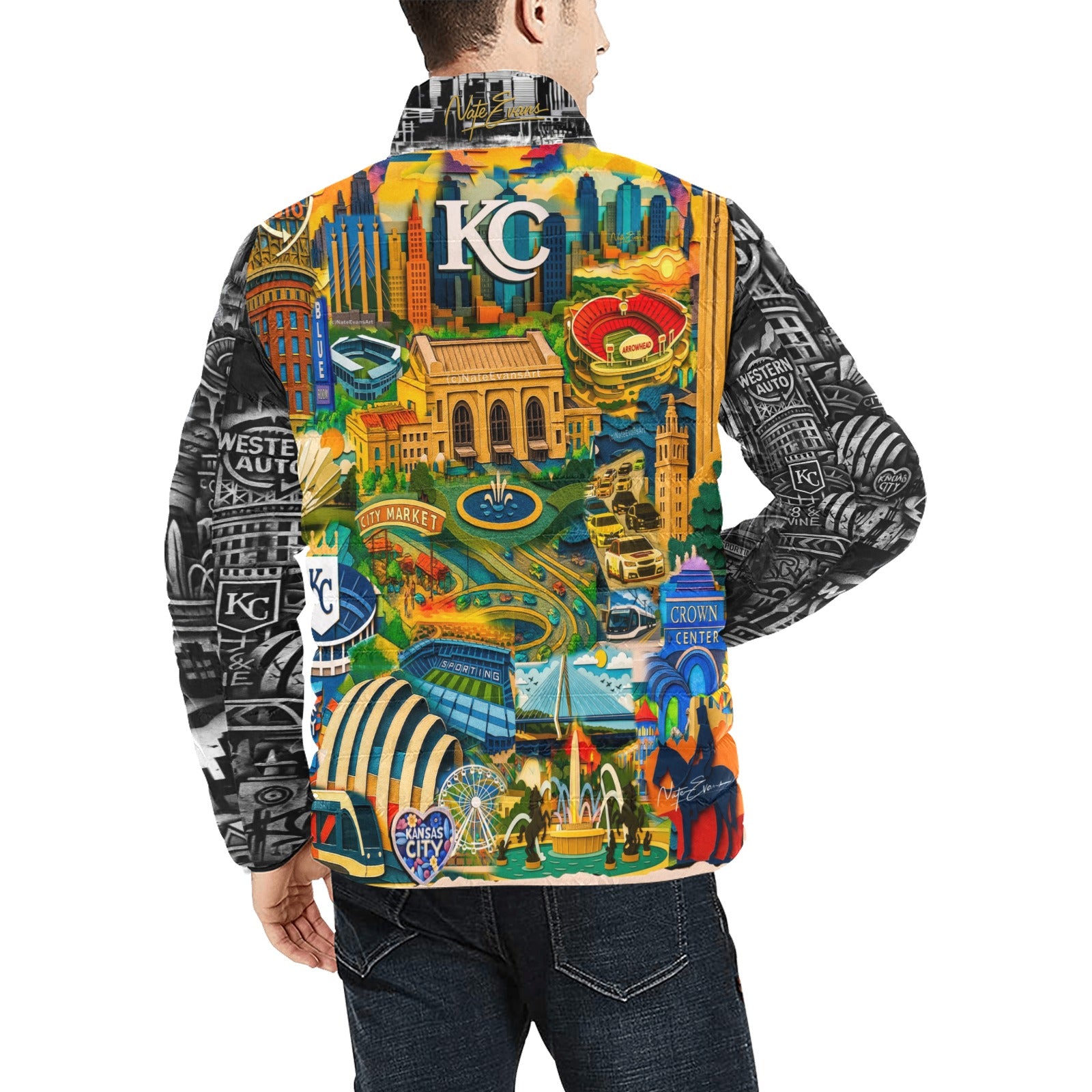 KANSAS CITY Unisex BUBBLE COAT