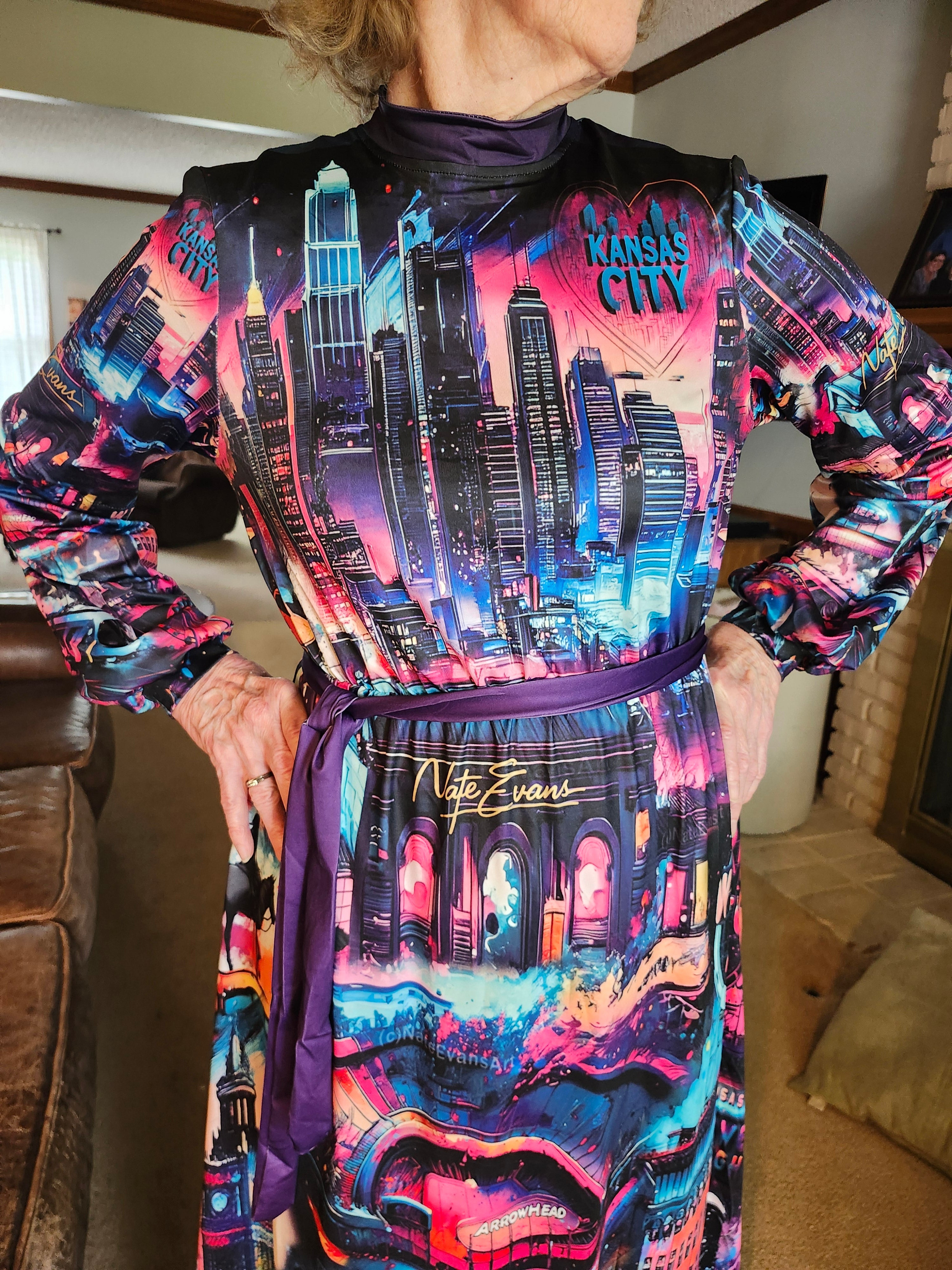 KANSAS CITY DRESS "The Speed of Light"