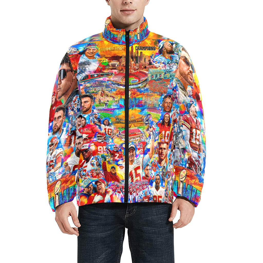 CHIEFS Superbowl Unisex BUBBLE COAT