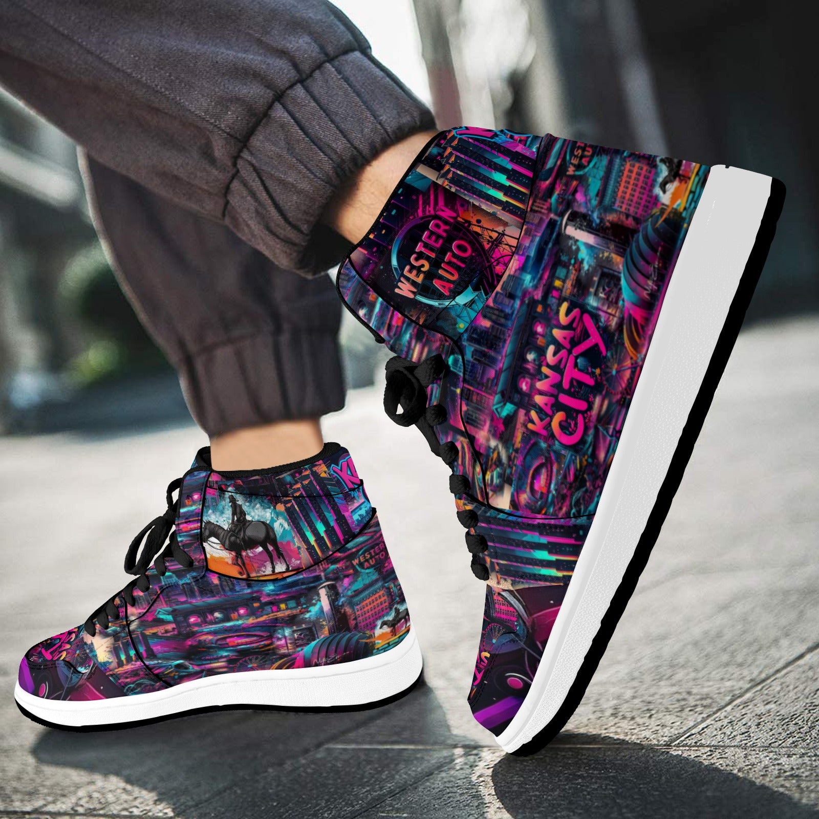 KANSAS CITY Mens Shoes "The Speed of Light"