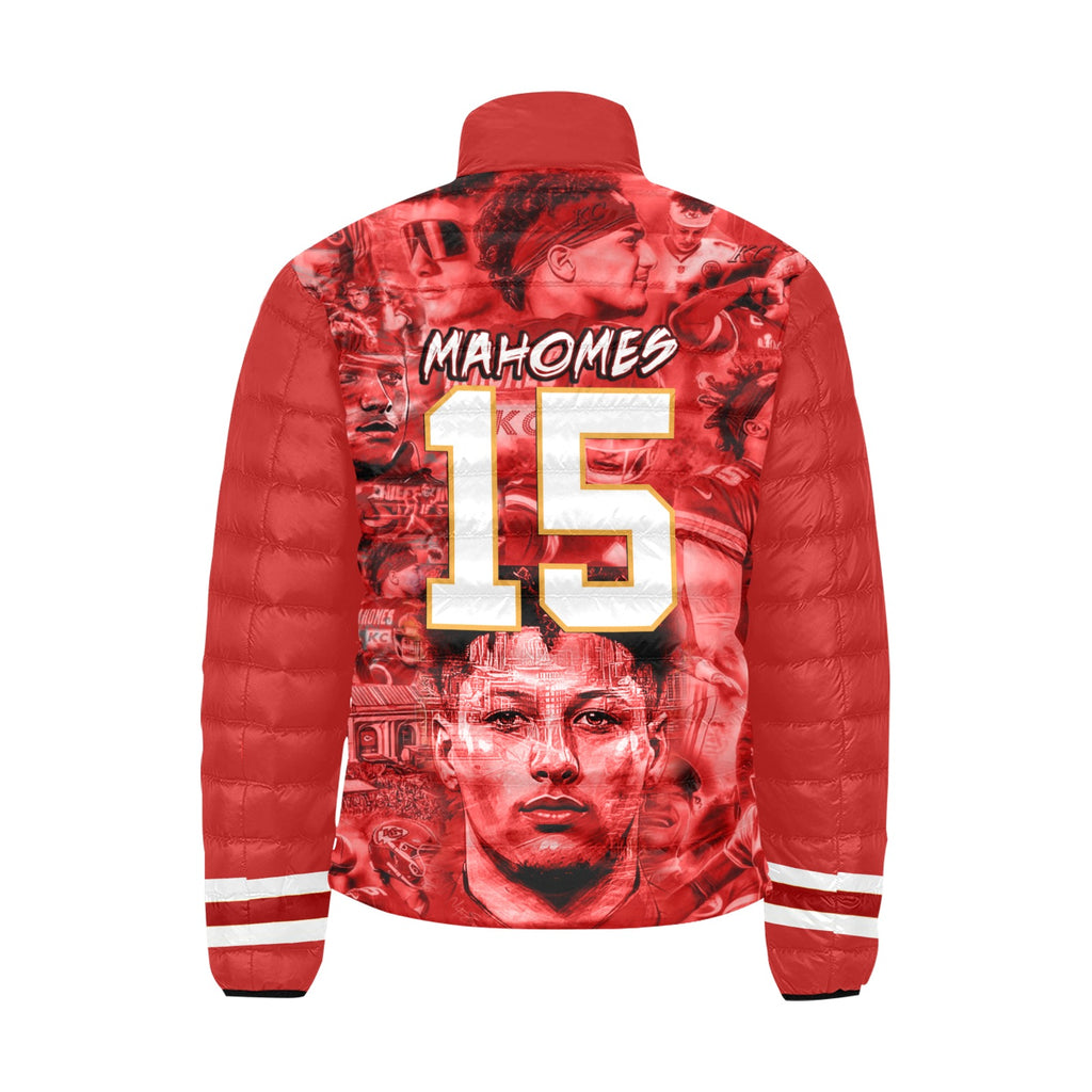 CHIEFS 15 MAHOMES Unisex BUBBLE COAT