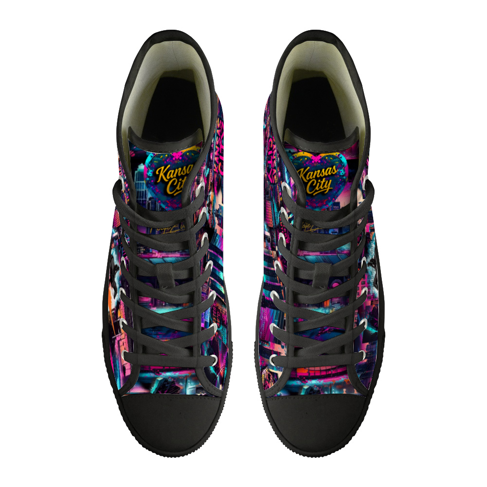 KANSAS CITY Shoes "(black or white option)
