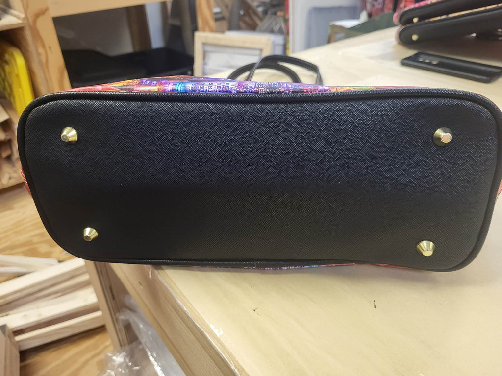 KANSAS CITY Leather Purse "The Speed of Lifght"