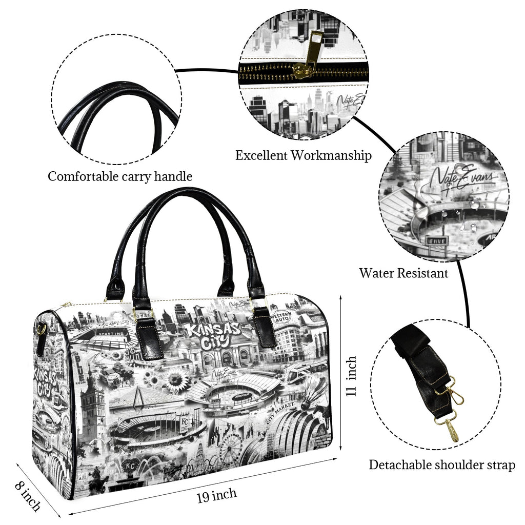 KANSAS CITY Leather Travel Bag