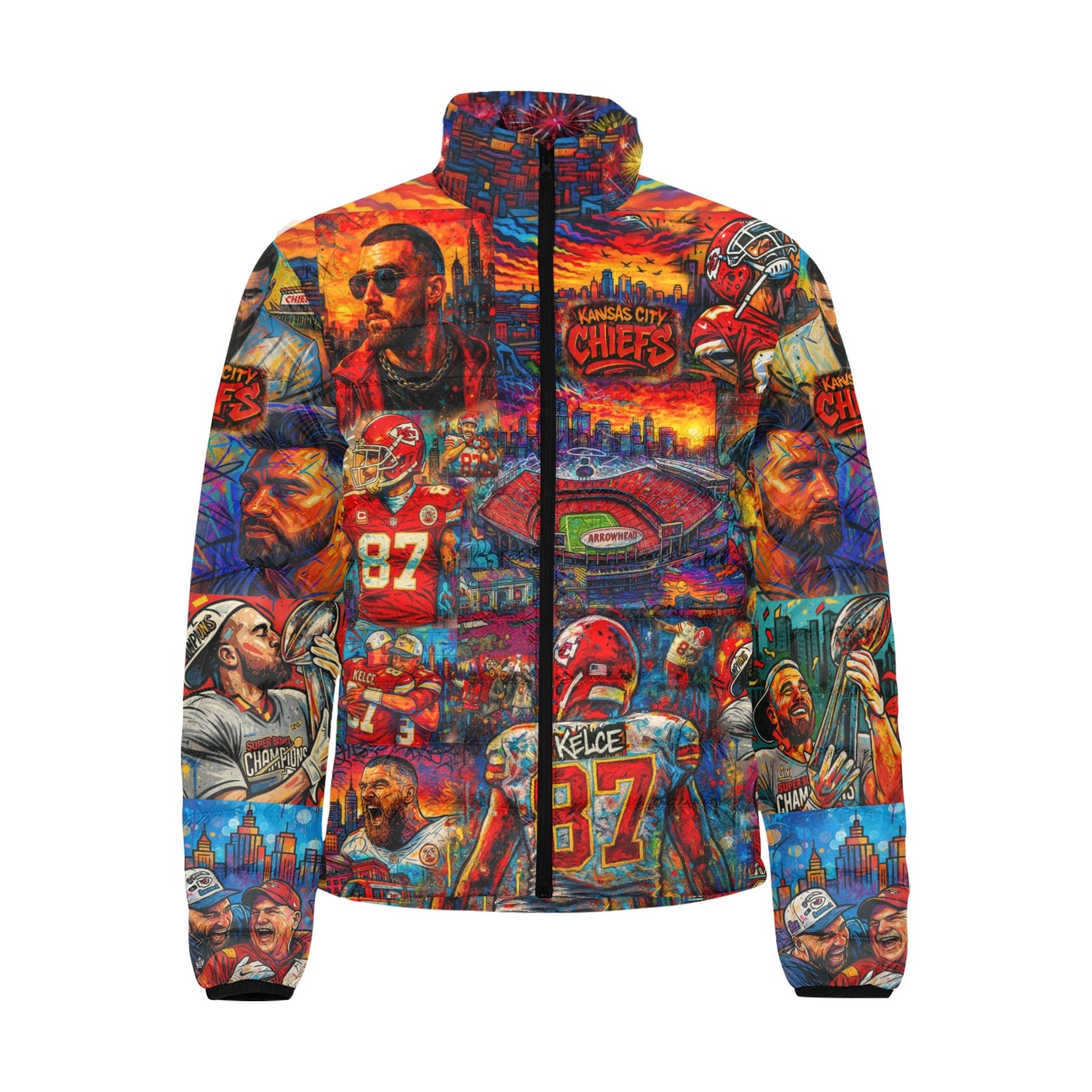 CHIEFS Bubble Coat "TRAVIS KELCE"