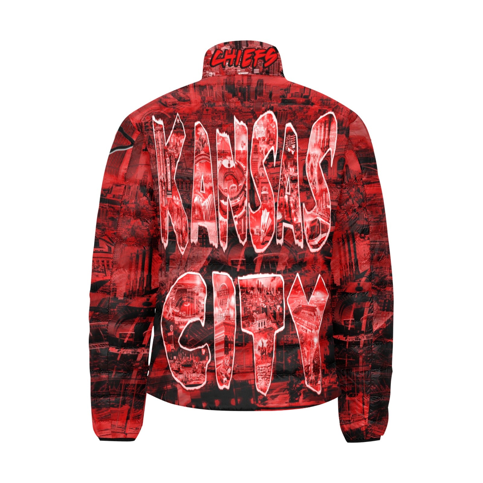 CHIEFS 87 Unisex BUBBLE COAT (Dark Red) as seen on tv!