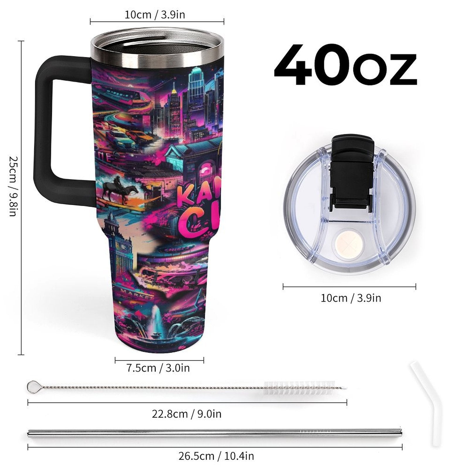 KANSAS CITY Tumbler "The Speed of Light"