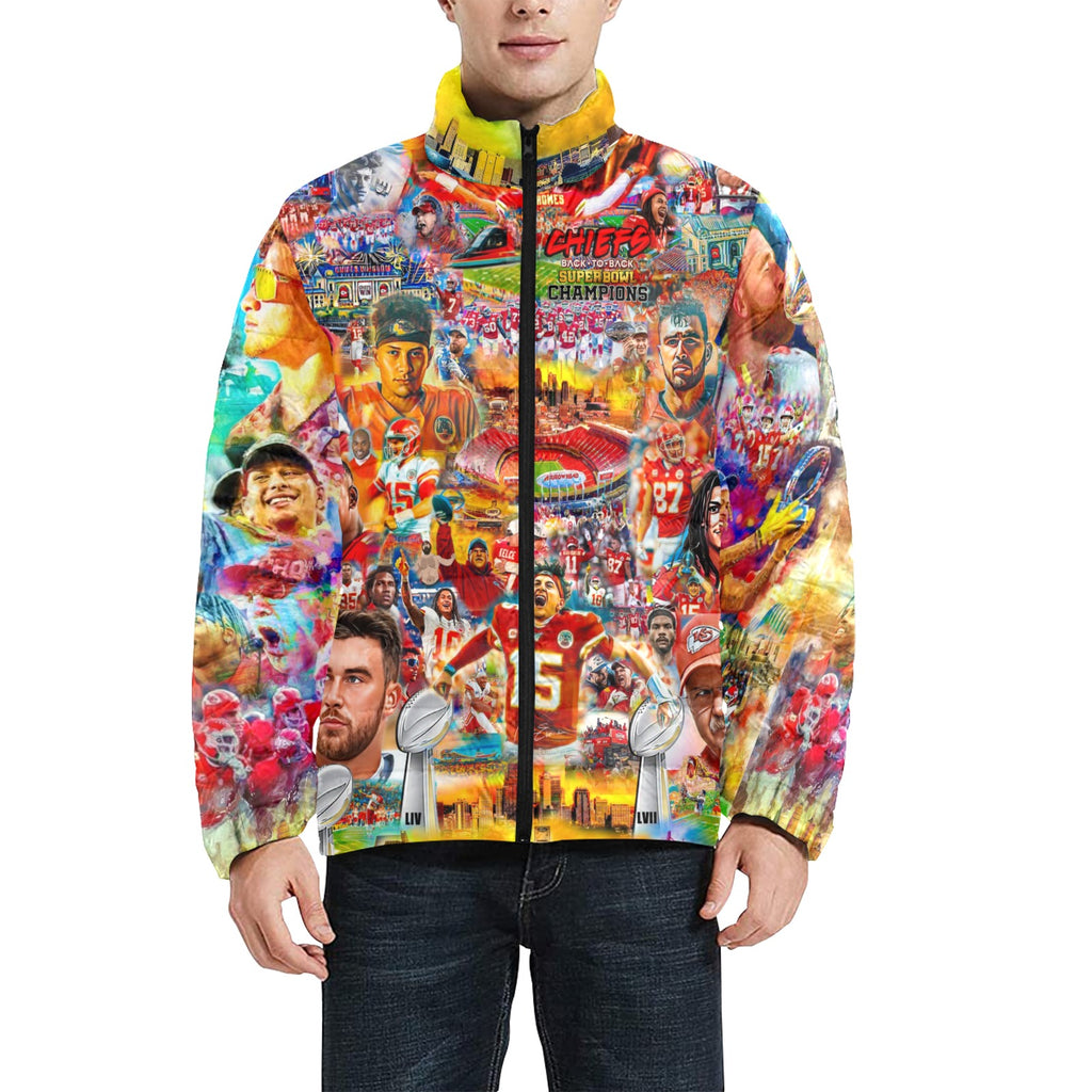 CHIEFS Superbowl Unisex BUBBLE COAT