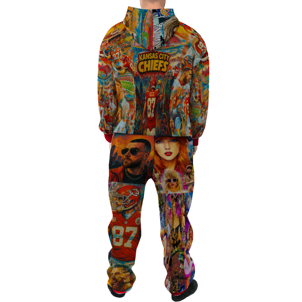 TAYLOR SWIFT & TRAVIS KELCE unisex Onesie