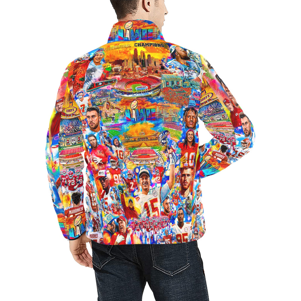 CHIEFS Superbowl Unisex BUBBLE COAT