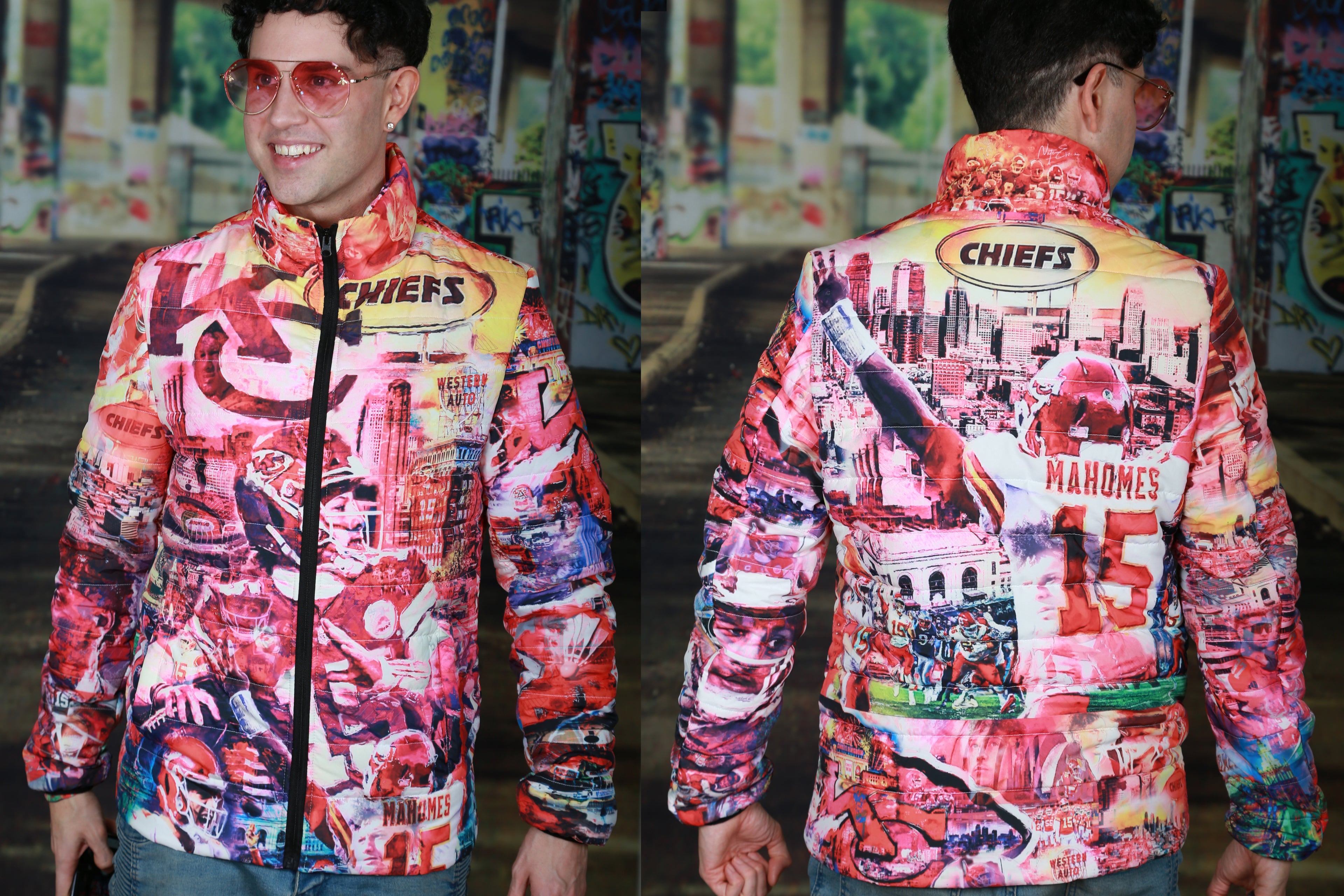 CHIEFS Unisex BUBBLE COAT