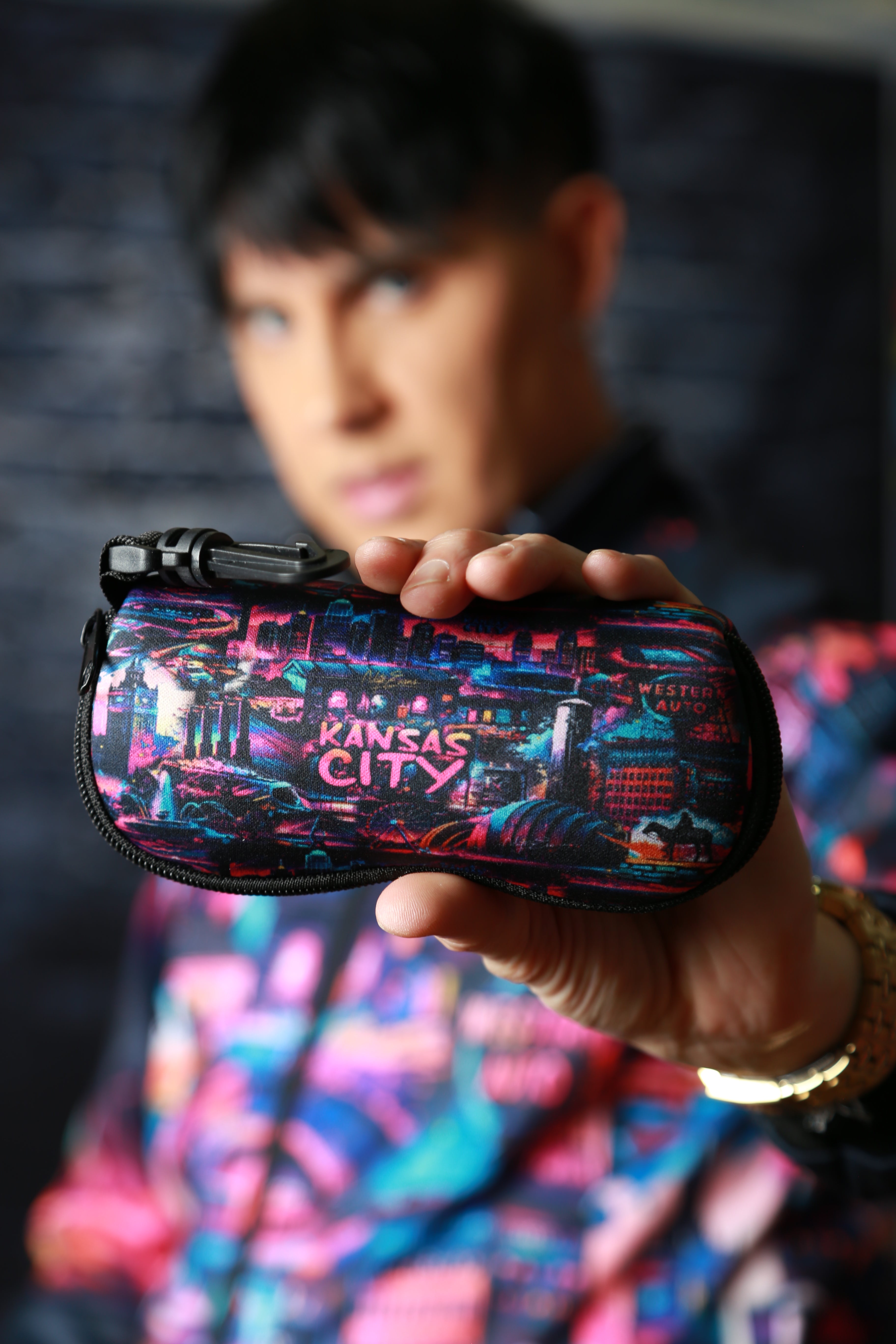 KANSAS CITY Glasses Case "The Speed of Light"