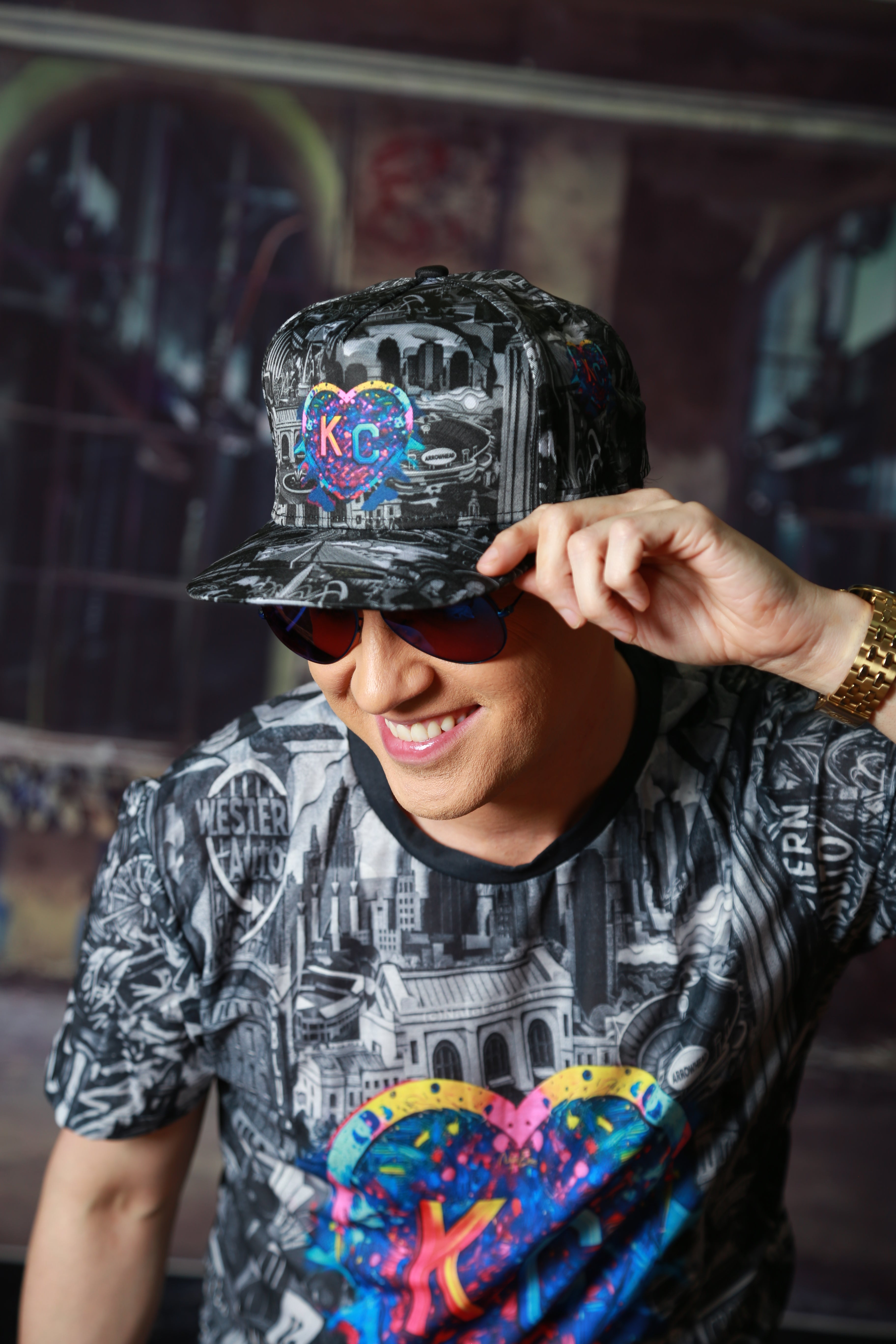 KC HEART Unisex Hat
