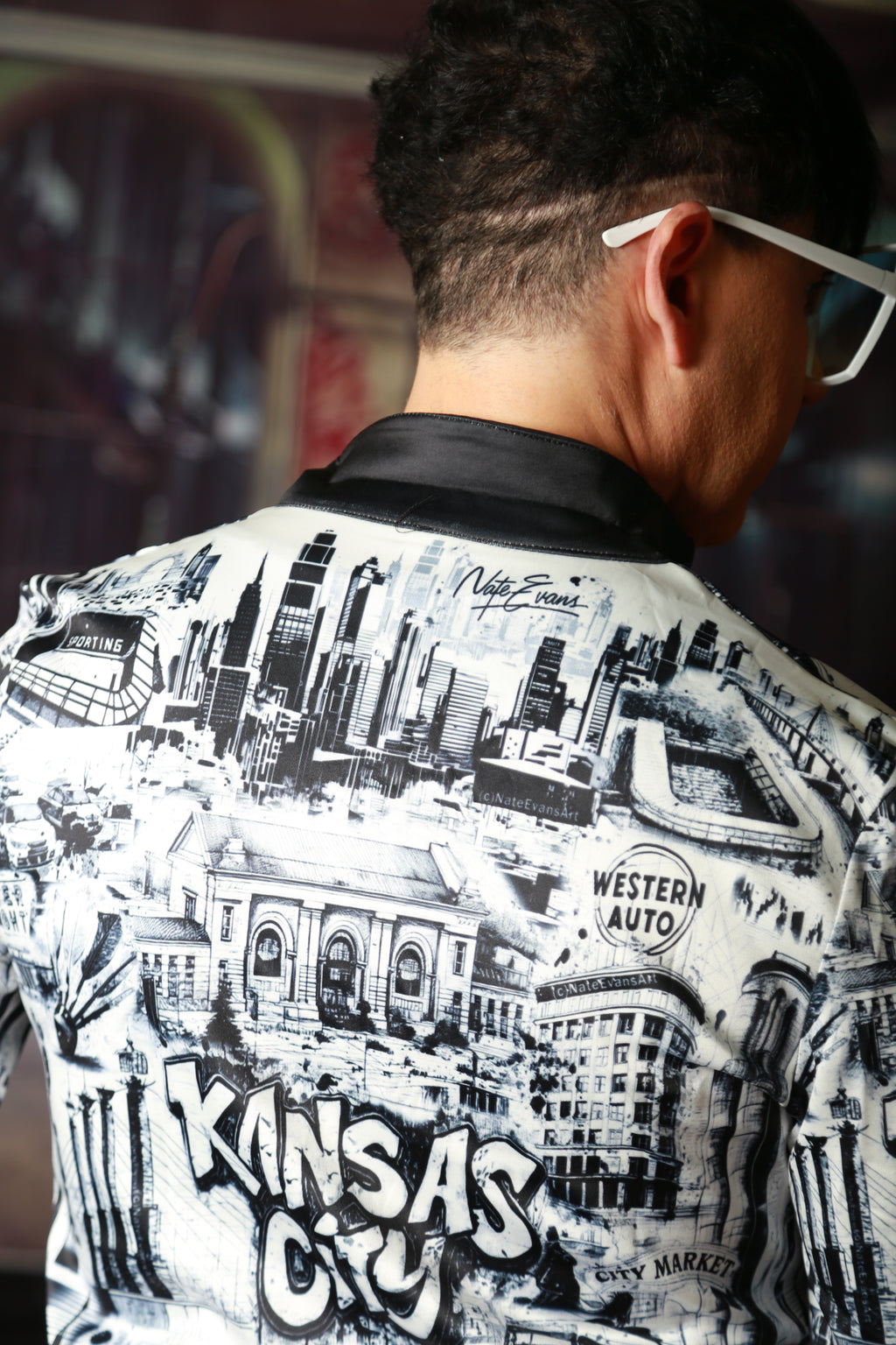 KANSAS CITY Unisex Blazer B&W