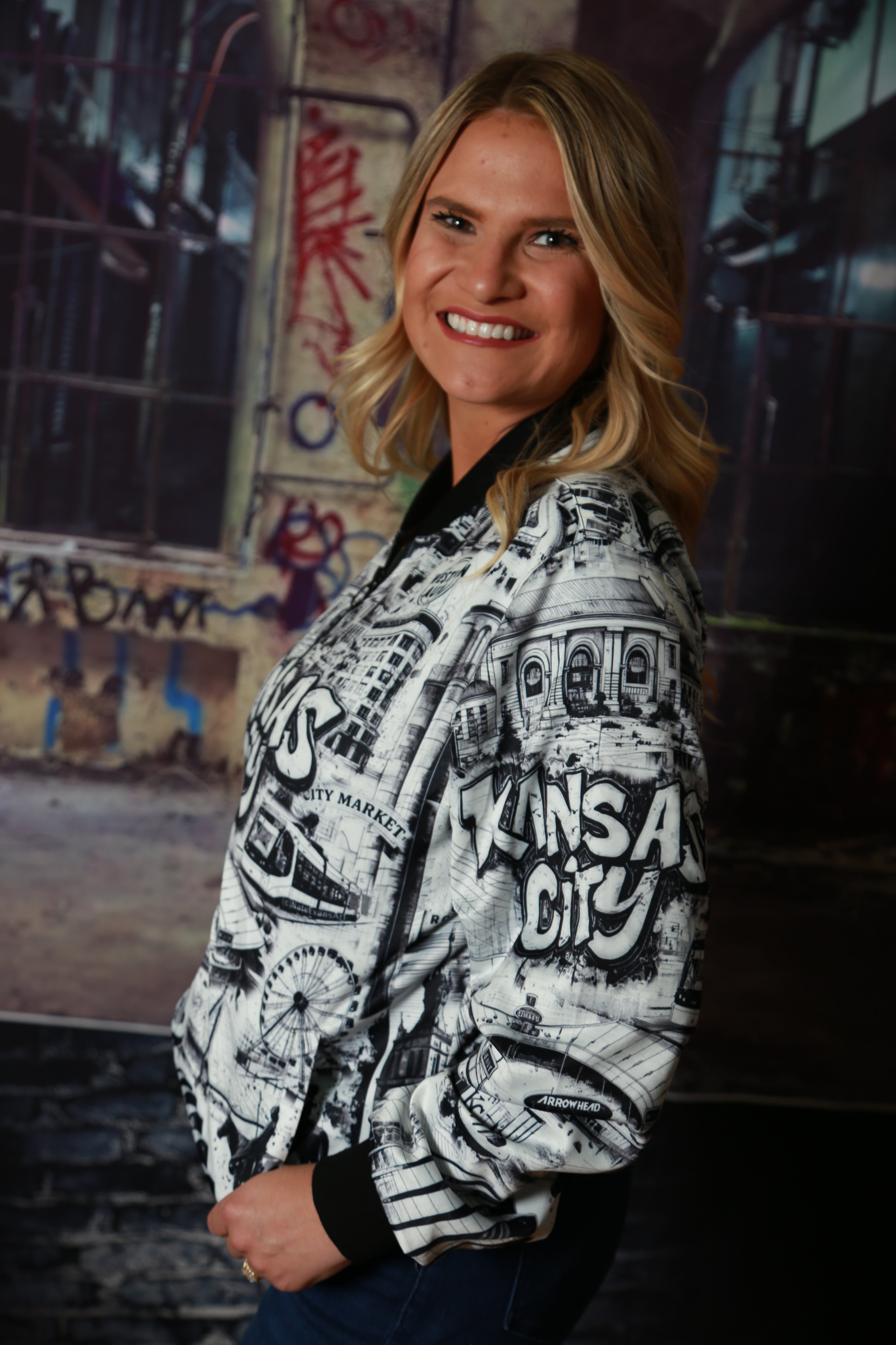 KANSAS CITY Unisex Jacket "High Grade" B&W