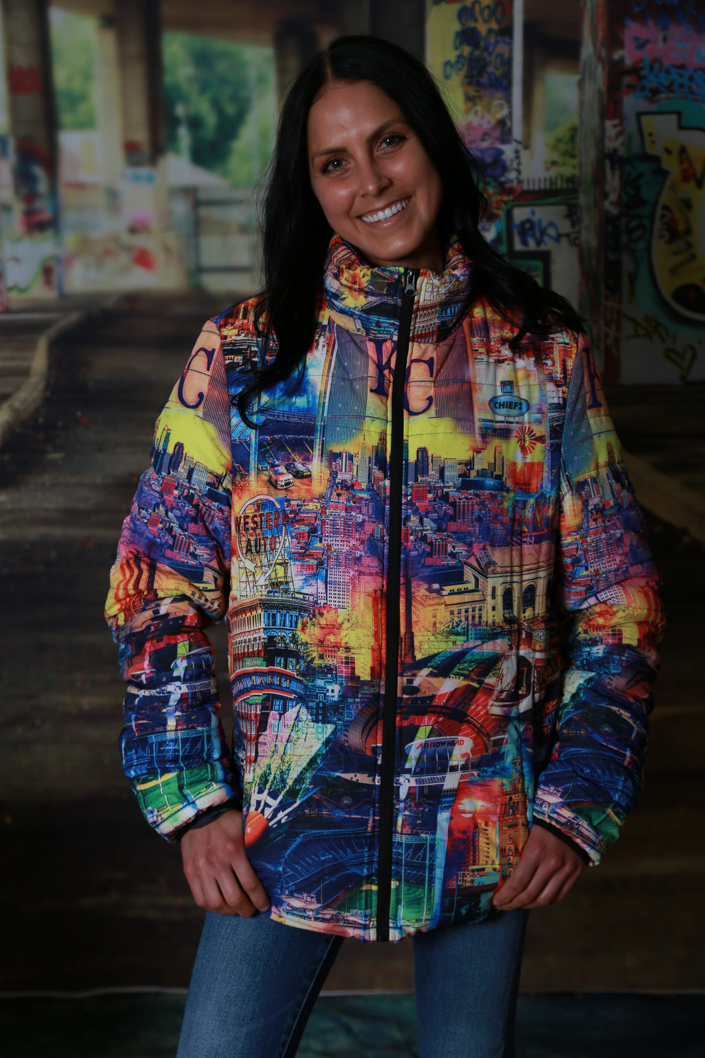 KANSAS CITY Unisex BUBBLE COAT