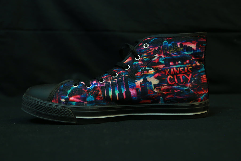 KANSAS CITY Shoes "(black or white option)