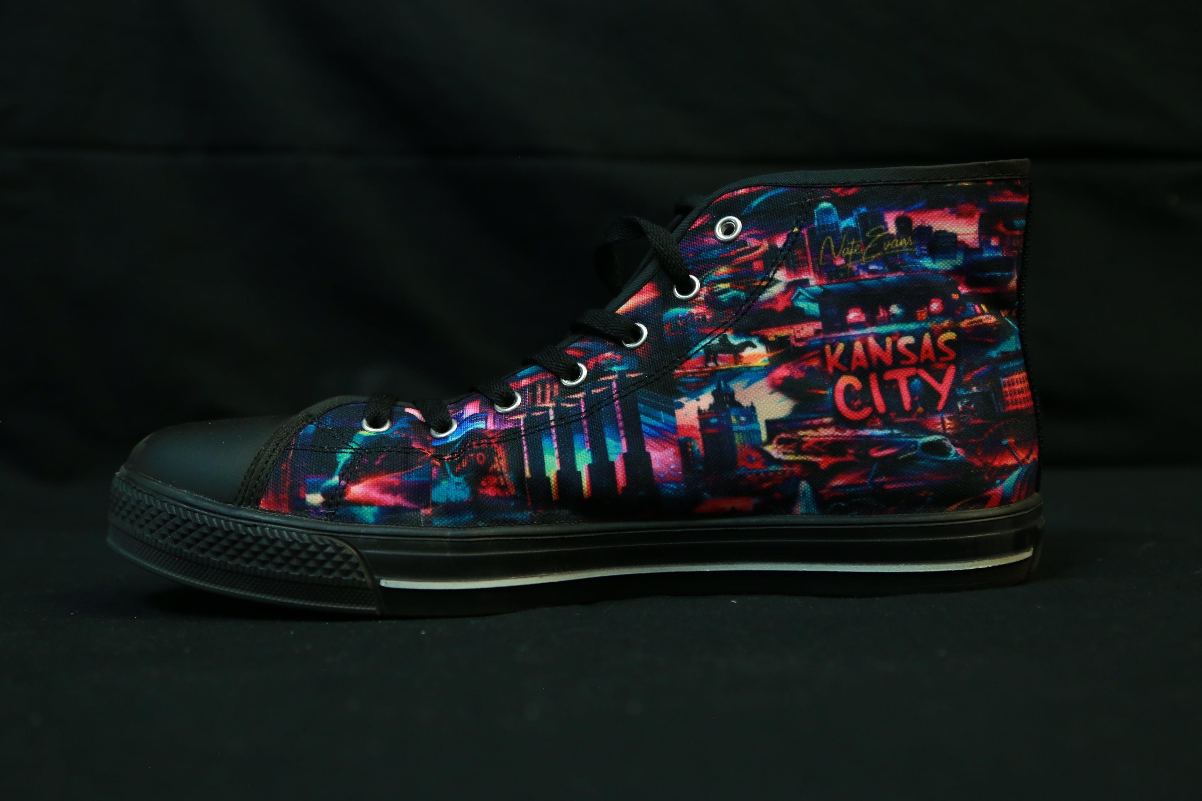 KANSAS CITY Shoes "(black or white option)
