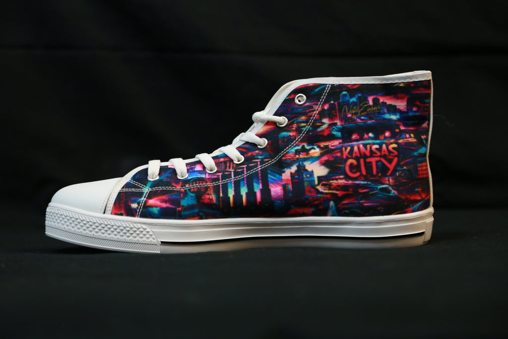 KANSAS CITY Shoes "(black or white option)
