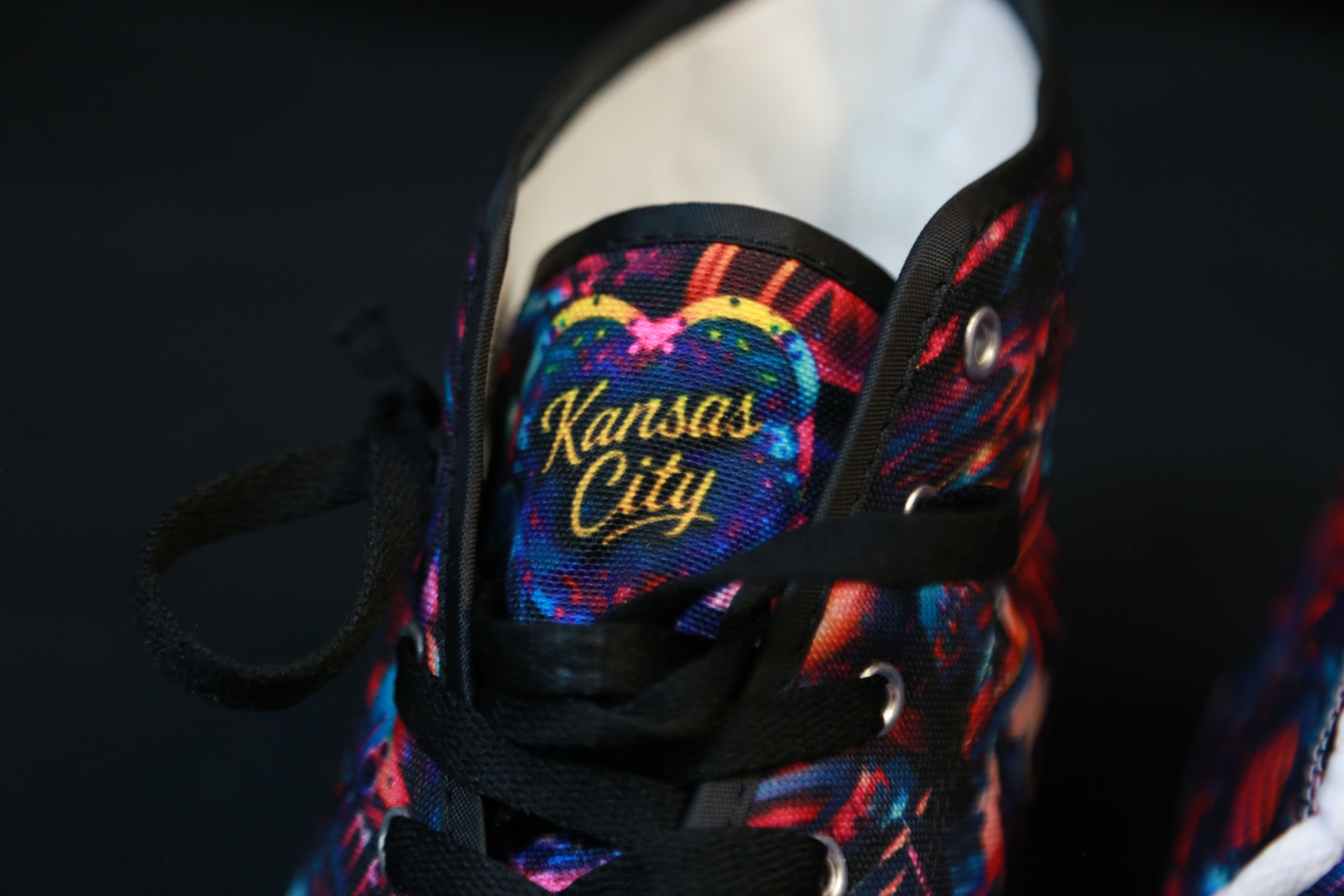 KANSAS CITY Shoes "(black or white option)