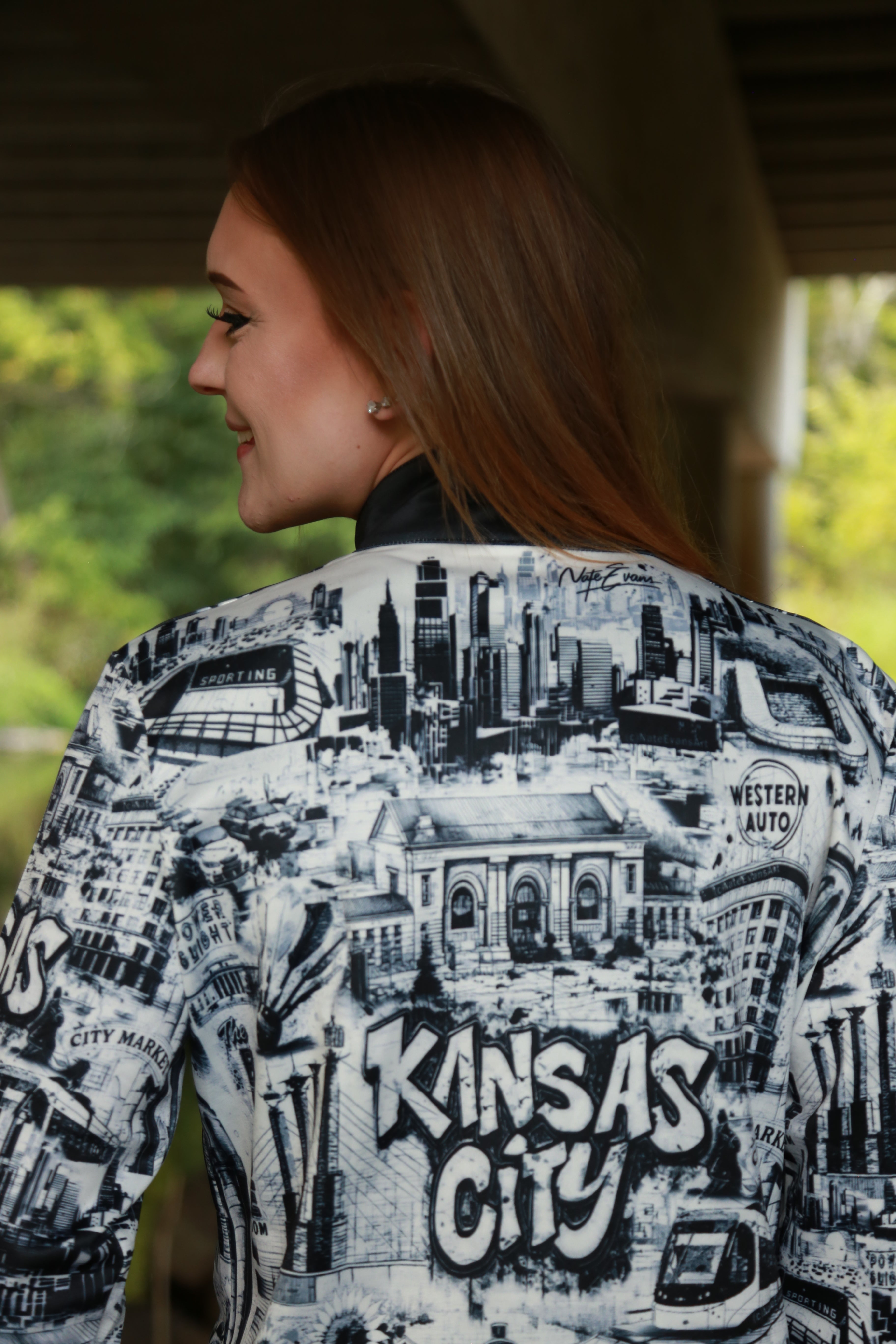 KANSAS CITY Unisex Blazer B&W