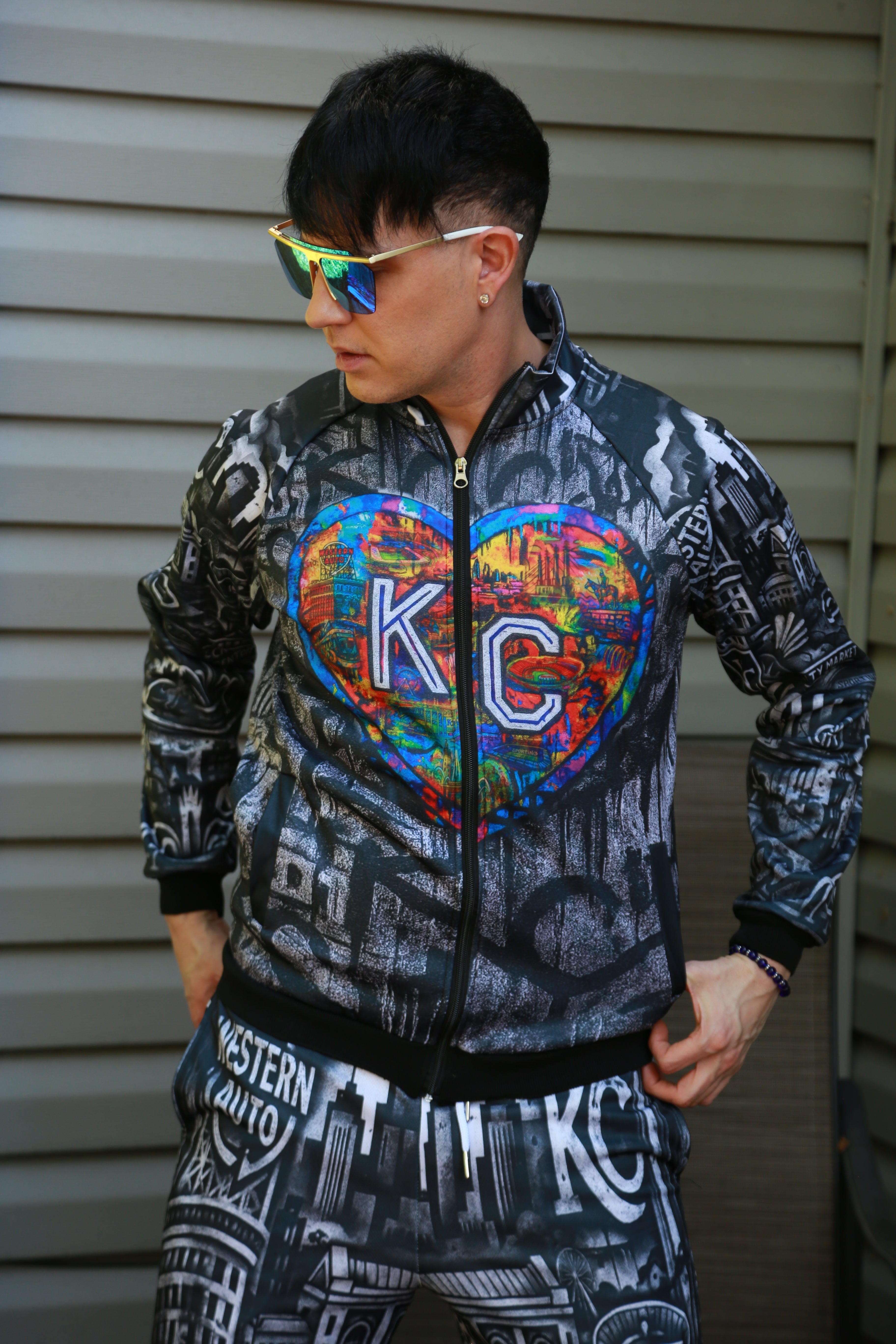 KANSAS CITY Unisex Heart Jacket