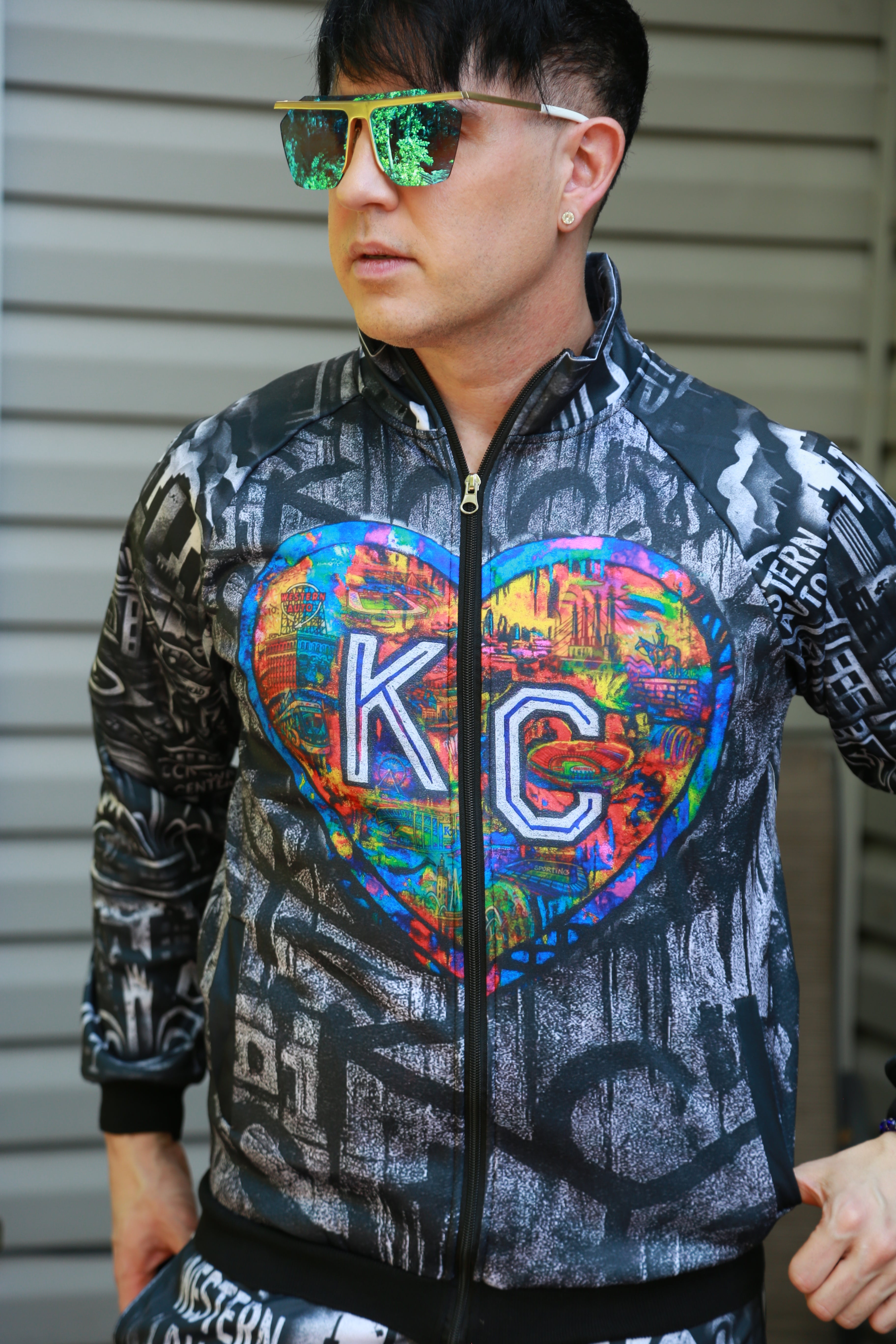 KANSAS CITY Unisex Heart Jacket