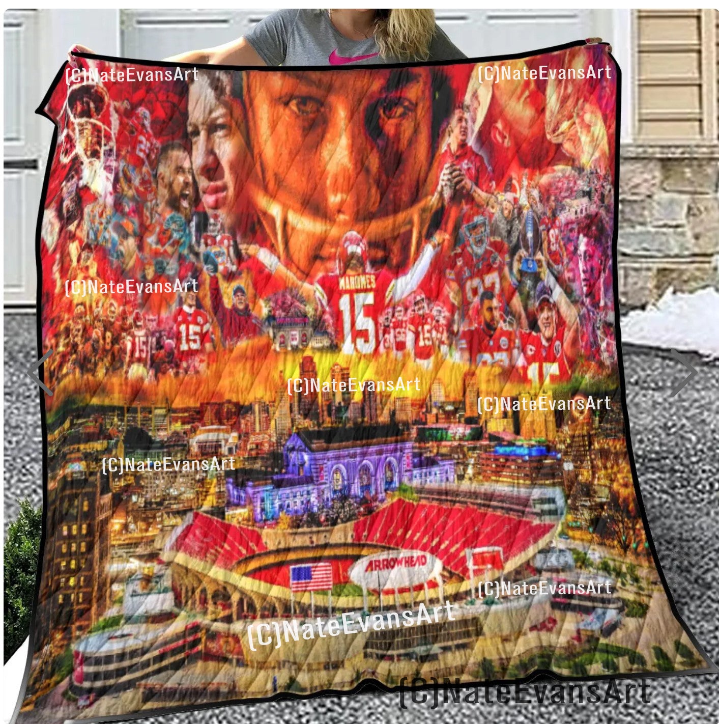 CHIEFS QUILT (3 SIZES)