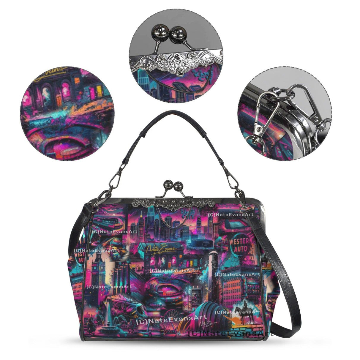 KANSAS CITY PURSE "The Speed of Light"