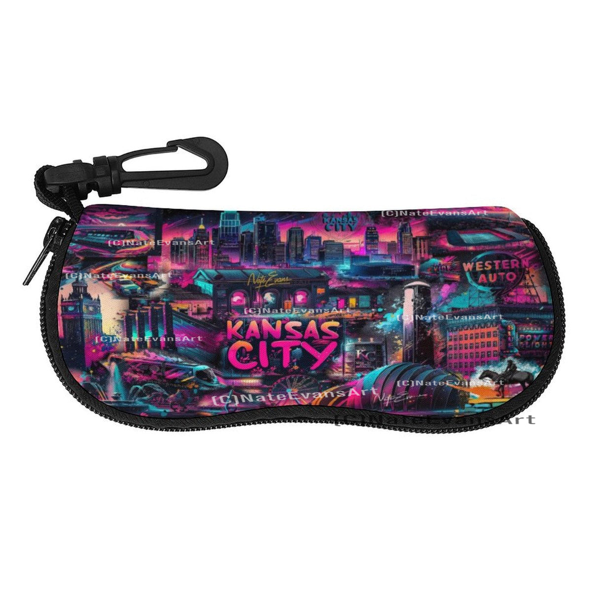 KANSAS CITY Glasses Case "The Speed of Light"