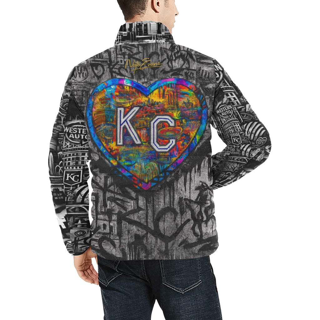 KANSAS CITY HEART Unisex BUBBLE COAT