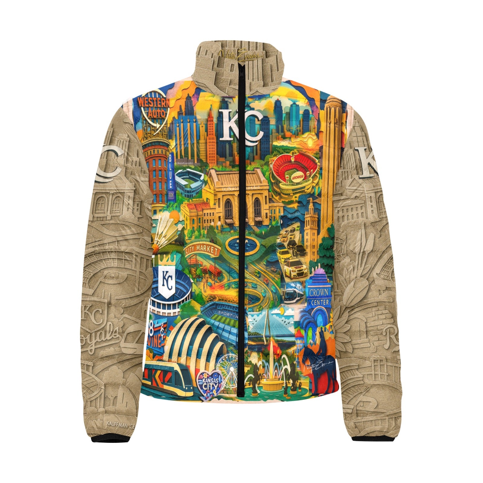 KANSAS CITY Unisex BUBBLE COAT