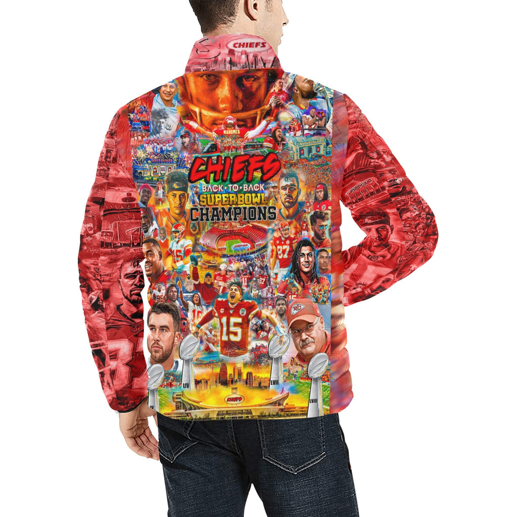 CHIEFS Superbowl Unisex BUBBLE COAT (as seen on tv)