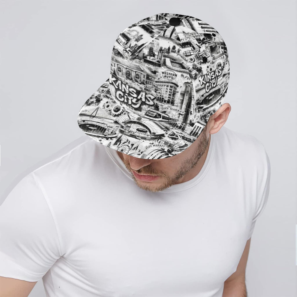 KANSAS CITY B&W Hat