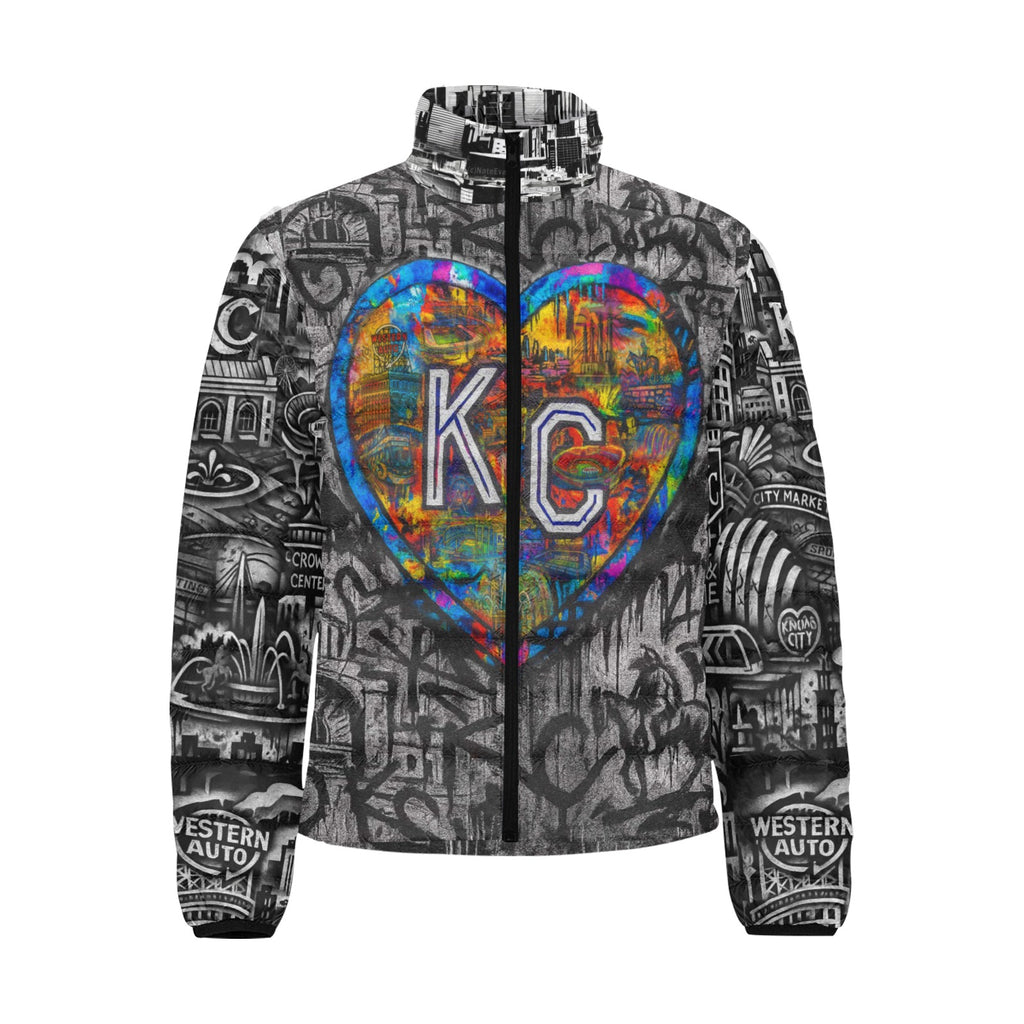 KANSAS CITY HEART Unisex BUBBLE COAT