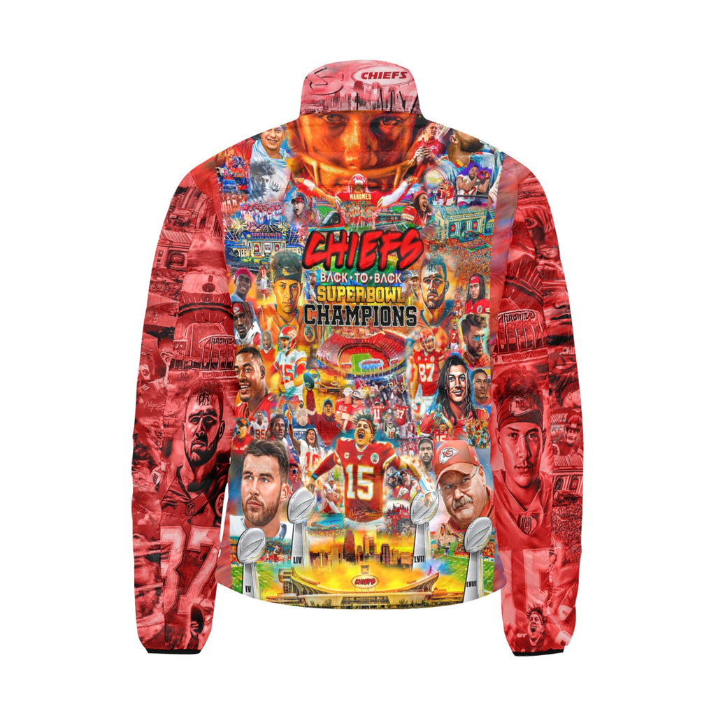 CHIEFS Superbowl Unisex BUBBLE COAT (as seen on tv)