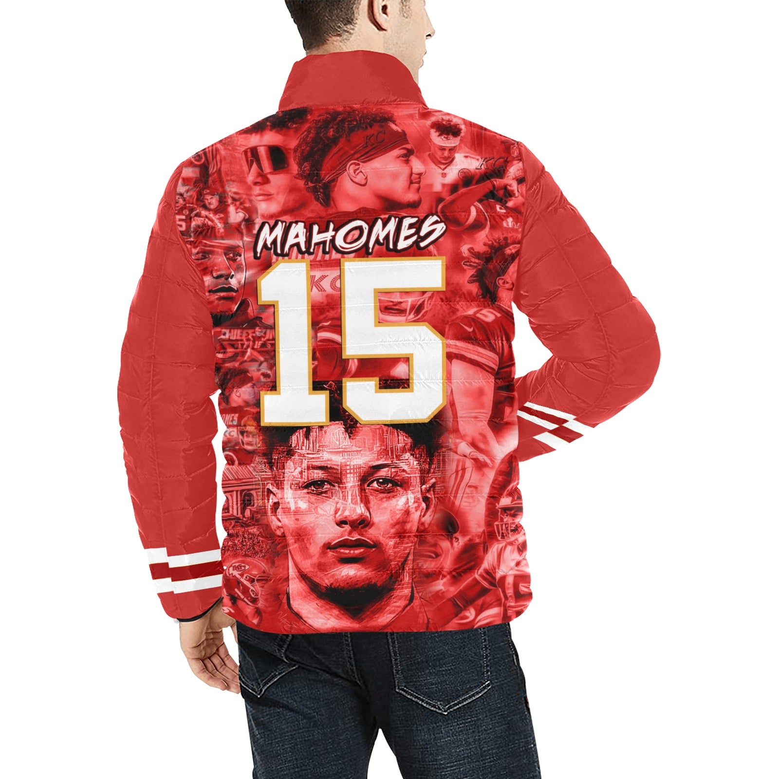 CHIEFS 15 MAHOMES Unisex BUBBLE COAT