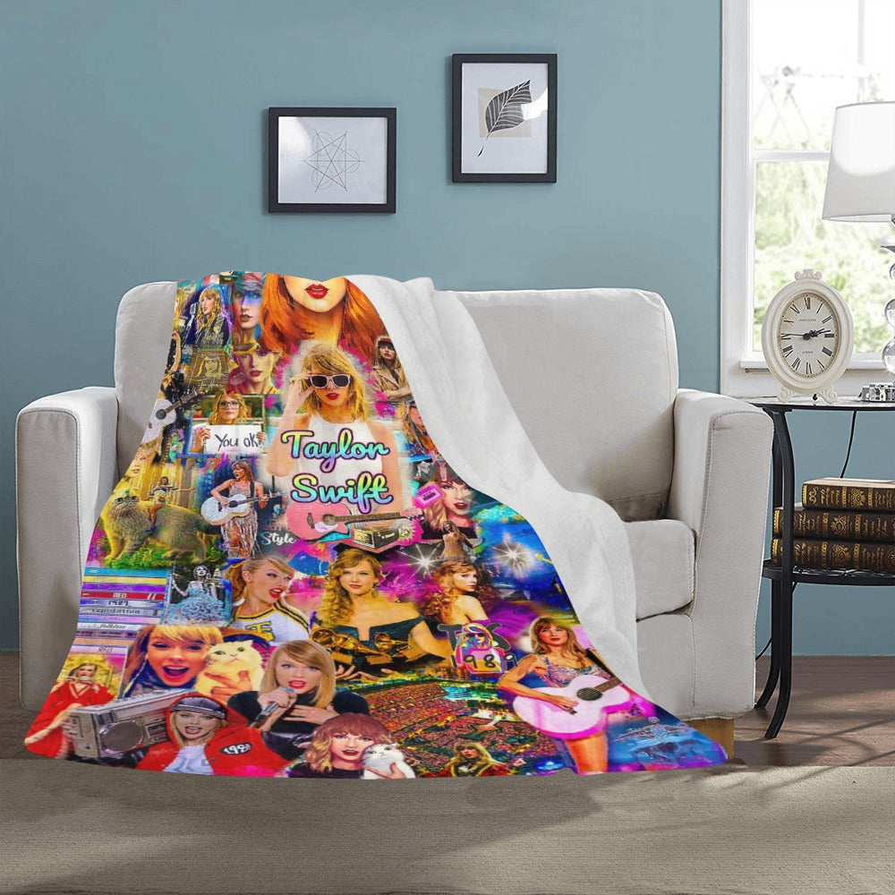 TAYLOT SWIFT Thin fleece Blanket  50"x60"