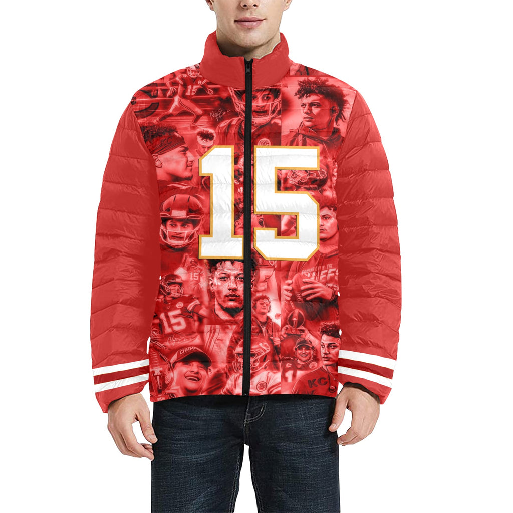 CHIEFS 15 MAHOMES Unisex BUBBLE COAT
