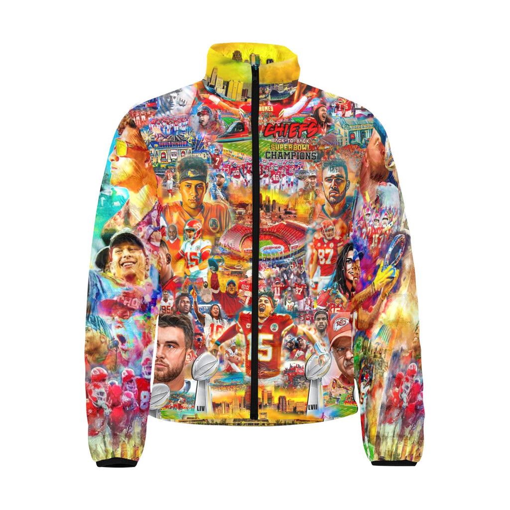 CHIEFS Superbowl Unisex BUBBLE COAT