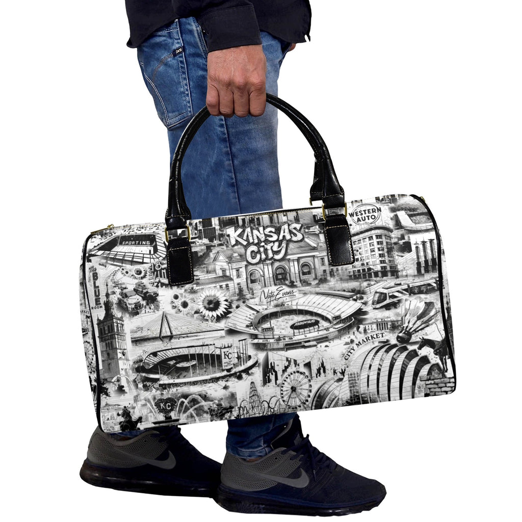 KANSAS CITY Leather Travel Bag